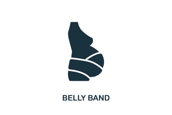 Belly Band Icon: A Versatile Design Asset for Modern Web and Graphic Projects