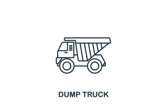 Dump Truck Icon: A Versatile Design Element for Modern Visual Communication