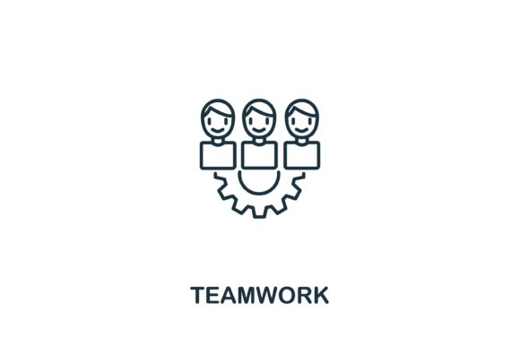 Enhancing Collaboration with the Teamwork Icon: A Visual Solution for Modern Design Needs