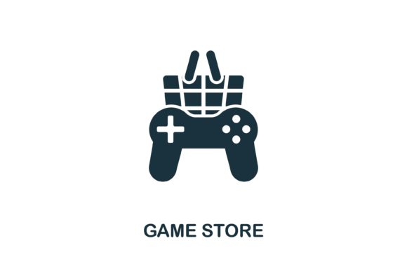 Game Store Icon: A Practical Asset for Web Design and Infographics
