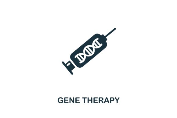 Gene Therapy Icon: Design Resource for Modern Projects