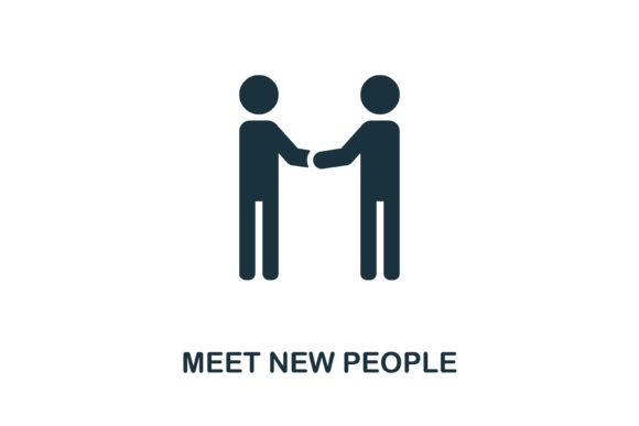 Meet New People Icon: A Versatile Design Element for Modern Web Projects
